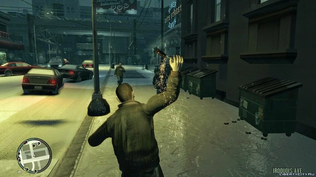 GTA IV - mod Fireworks / GTA 4