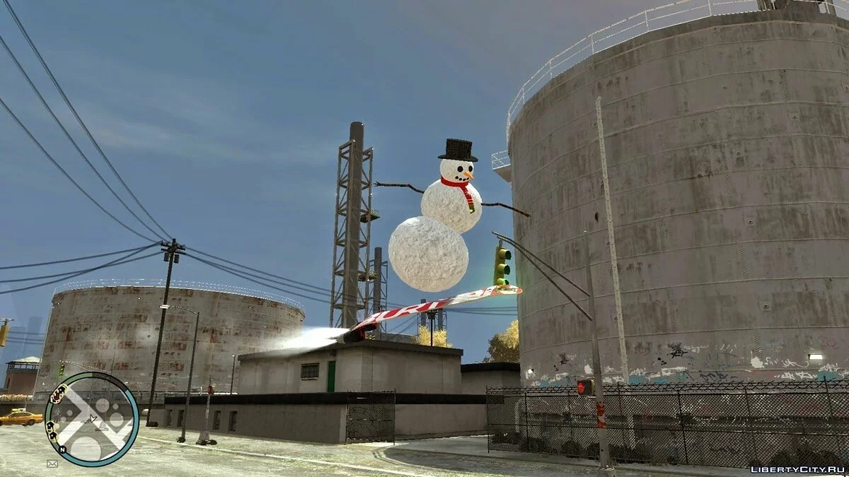 Radical Snowman mod (+Snowboard) / GTA 4