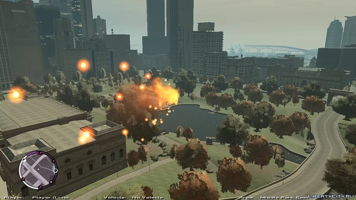 Fly Around Liberty / GTA 4