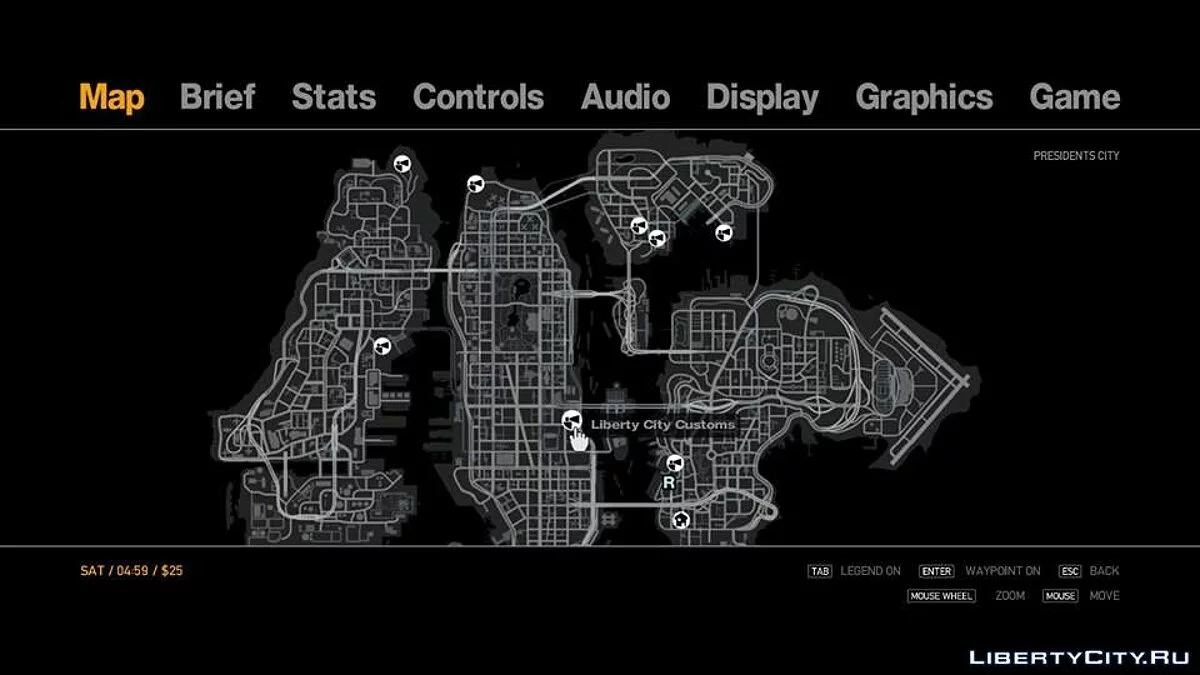 Liberty City Customs V1.2 / GTA 4