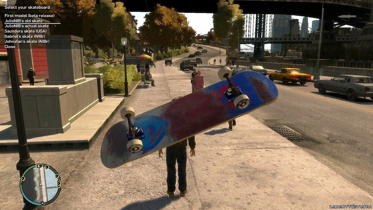 SkateIV mod Beta v2 / GTA 4
