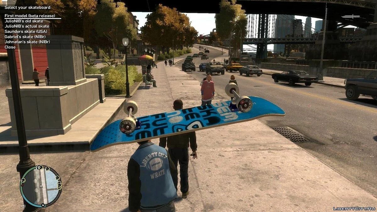SkateIV mod Beta v2 / GTA 4