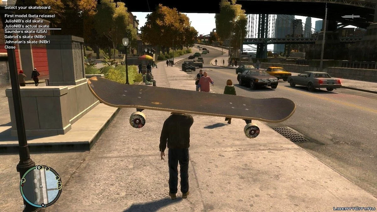 SkateIV mod Beta v2 / GTA 4