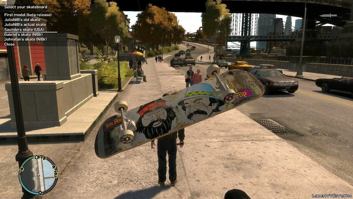 SkateIV mod Beta v2 / GTA 4