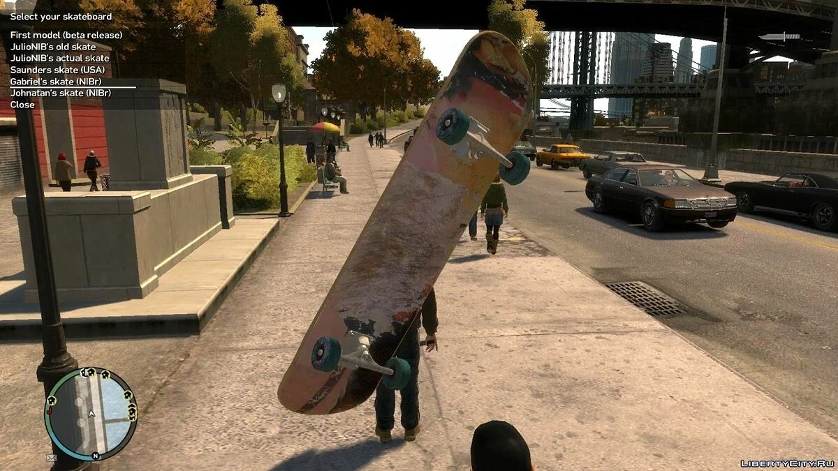 SkateIV mod Beta v2 / GTA 4