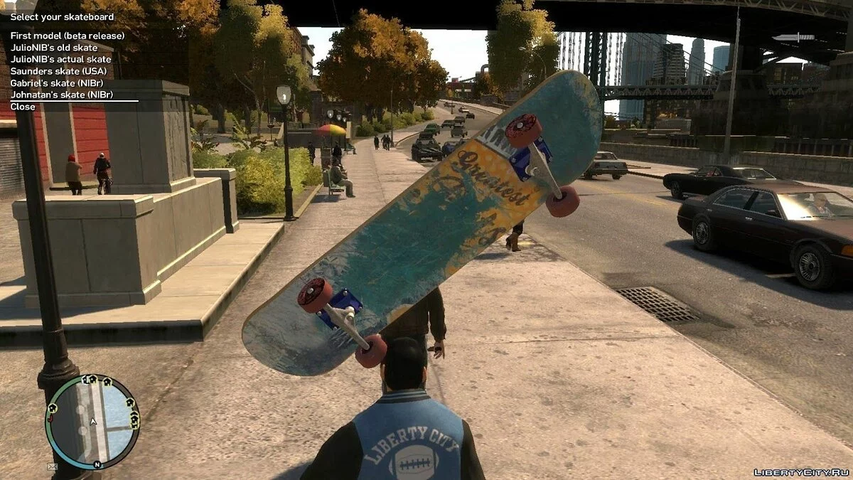 SkateIV mod Beta v2 / GTA 4