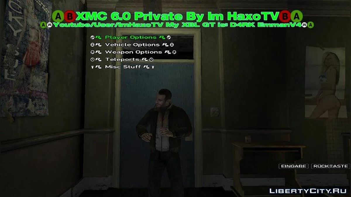 GTA 4 Offline Script Trainer NEW By Im HaxoTV / GTA 4
