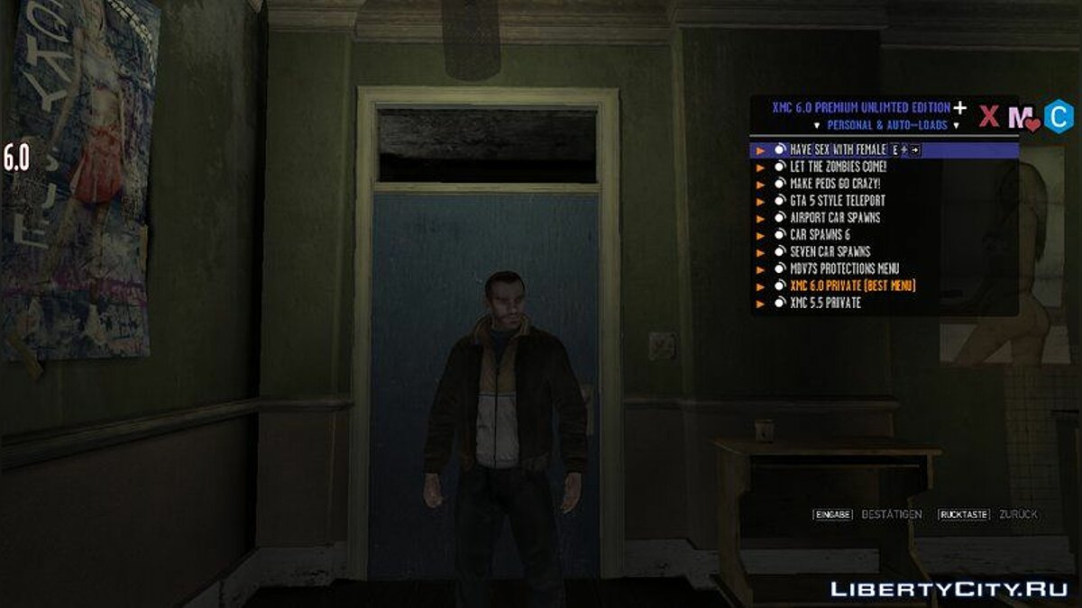 Скачать GTA 4 Offline Script Trainer NEW By Im HaxoTV для GTA 4