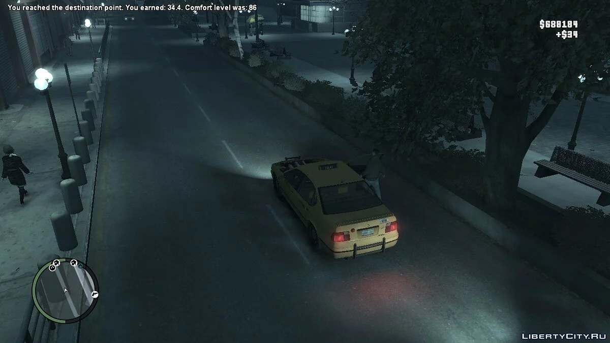 TaxiDriverJob - Работа водителем такси / GTA 4