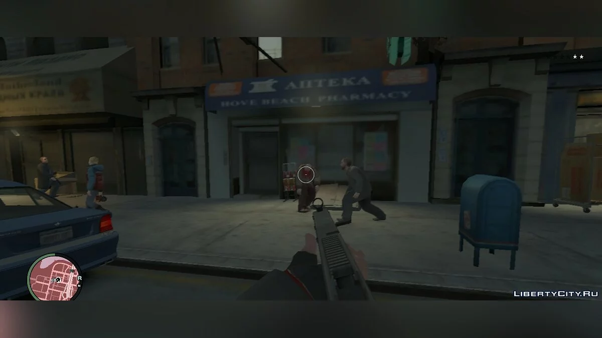 Вид от "первого лица" V1.22 / GTA 4