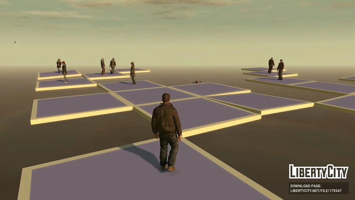 Падающие платформы / GTA 4