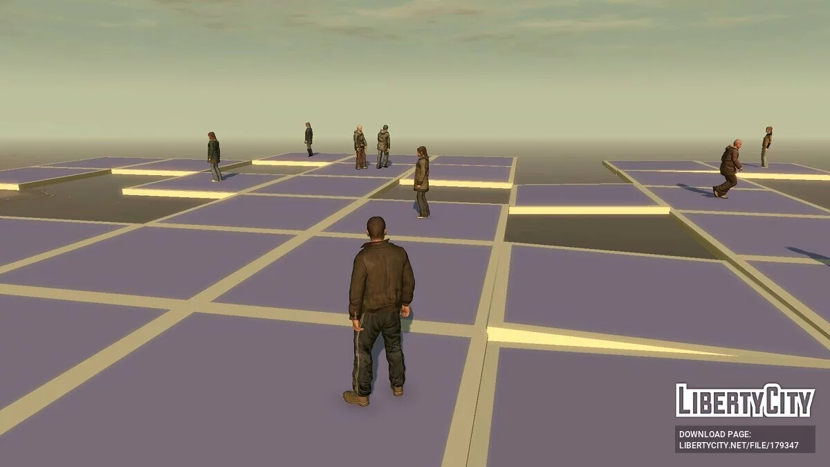 Падающие платформы / GTA 4
