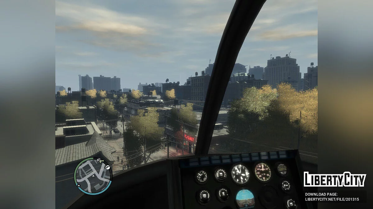 Вид из  кабины - First Person Driver / GTA 4