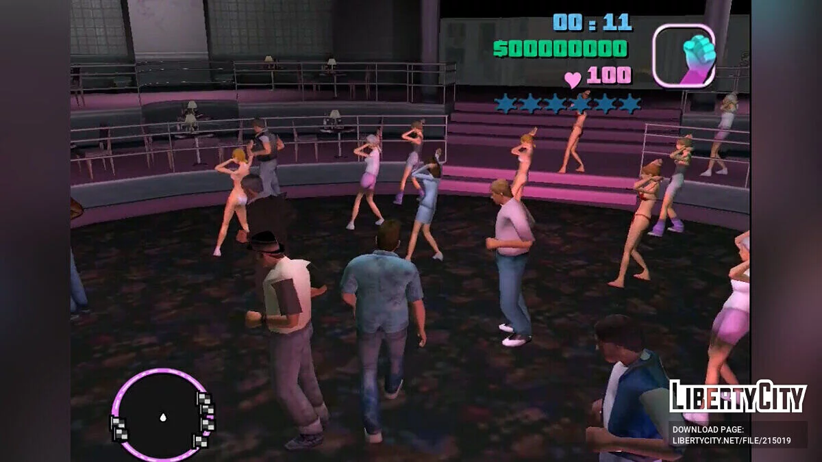 GTA Vice City Rage malibu Alpha version (ped disappearing issue fixed and interior brightness fixed) / GTA 4