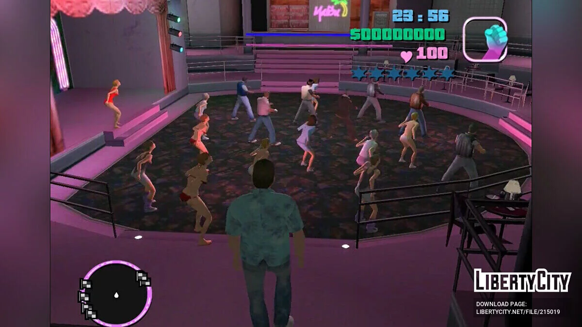 GTA Vice City Rage malibu Alpha version (ped disappearing issue fixed and interior brightness fixed) / GTA 4