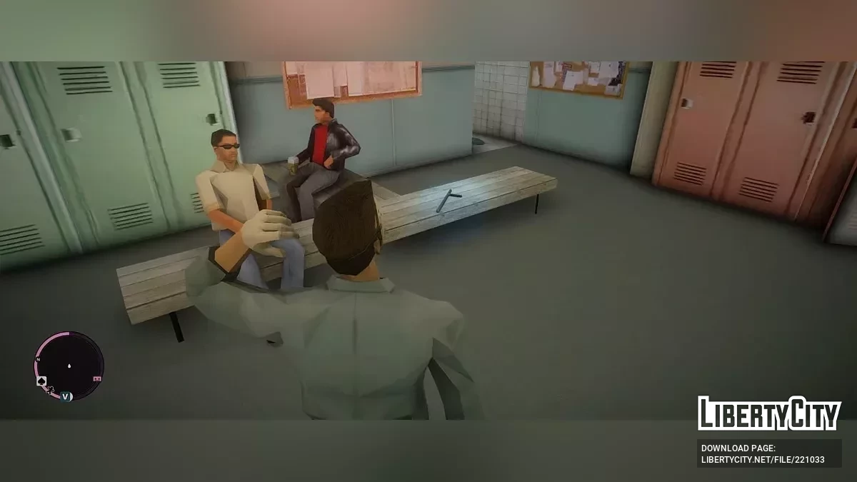 Классические светящиеся иконки оружия из Vice City / GTA 4