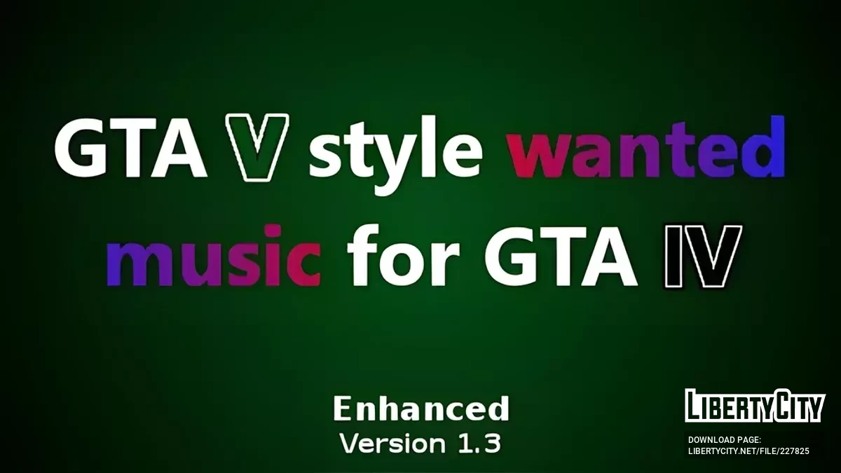 Музыка во время розыска как в GTA 5 / GTA 4