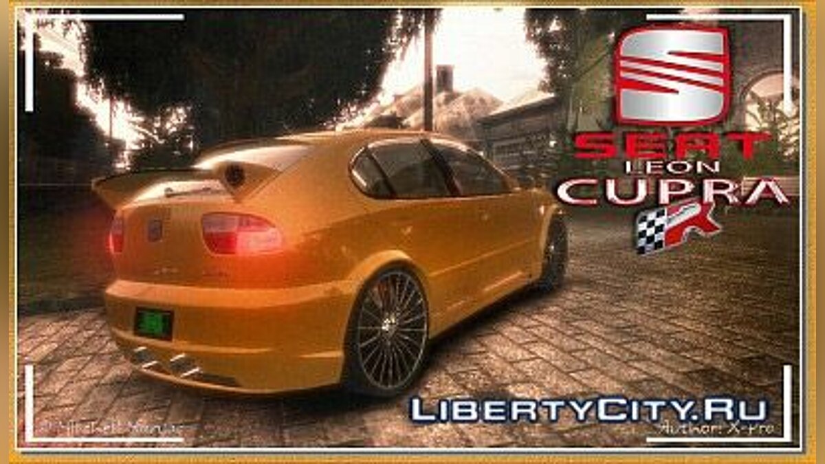 Seat Leon Cupra R для GTA 4 - Картинка #1