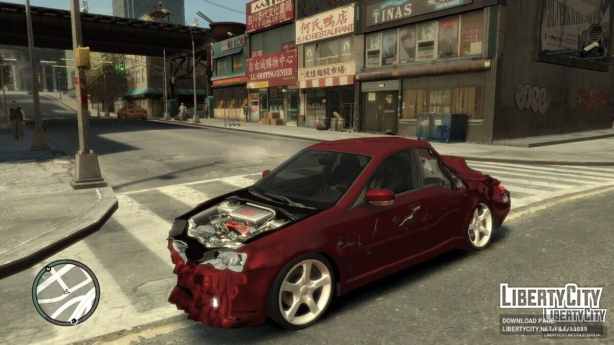 Subaru Legacy B4 gt`05 / GTA 4