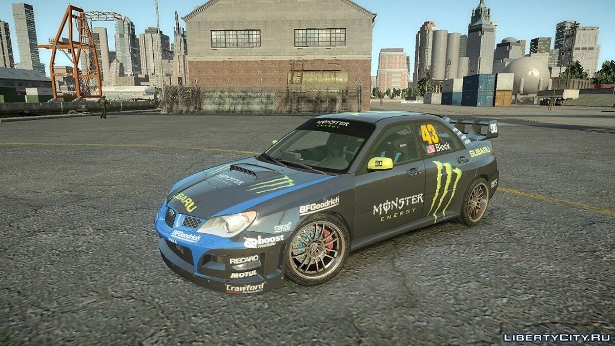 Скачать Subaru Impreza WRX STI GD Gymkhana Кen Block (DiRT3) для GTA 4