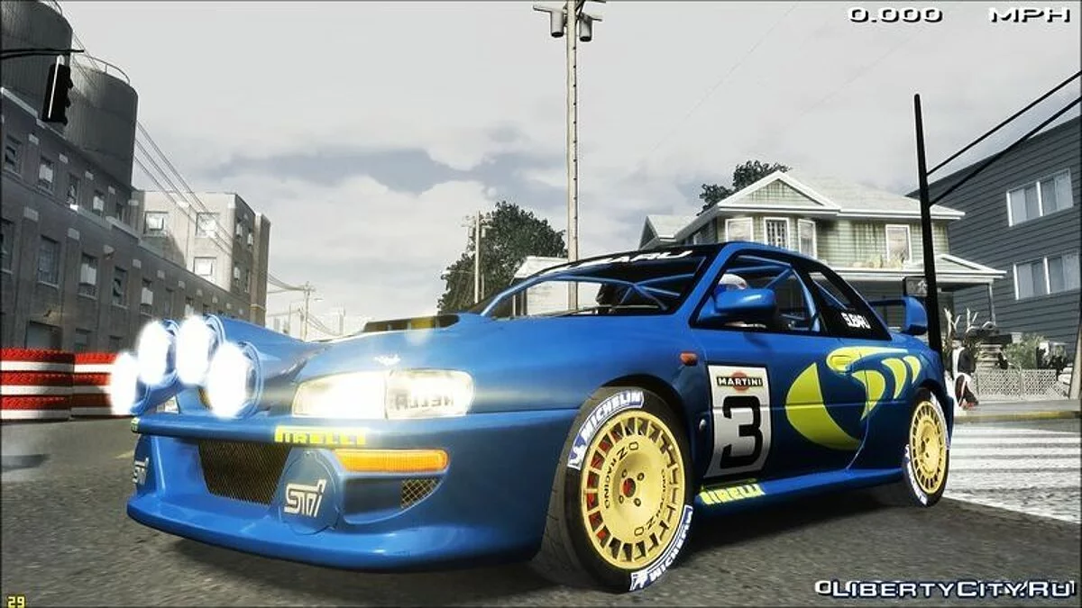 Subaru Impreza Rally WRC 1998 + Sounds v2015 / GTA 4