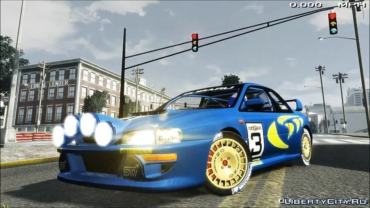 Subaru Impreza Rally WRC 1998 + Sounds v2015 / GTA 4