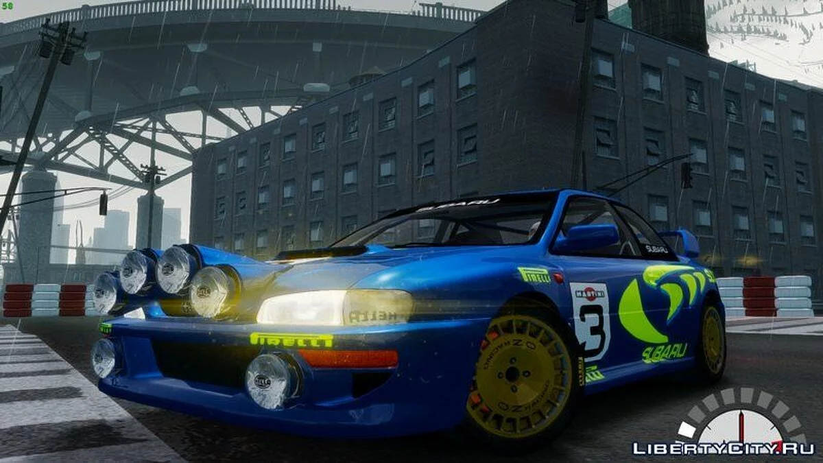 Subaru Rally WRC Impreza 98  / GTA 4