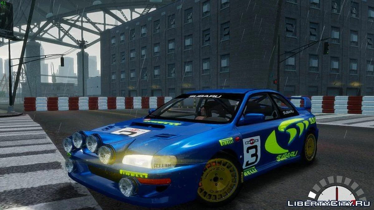 Subaru Rally WRC Impreza 98  / GTA 4