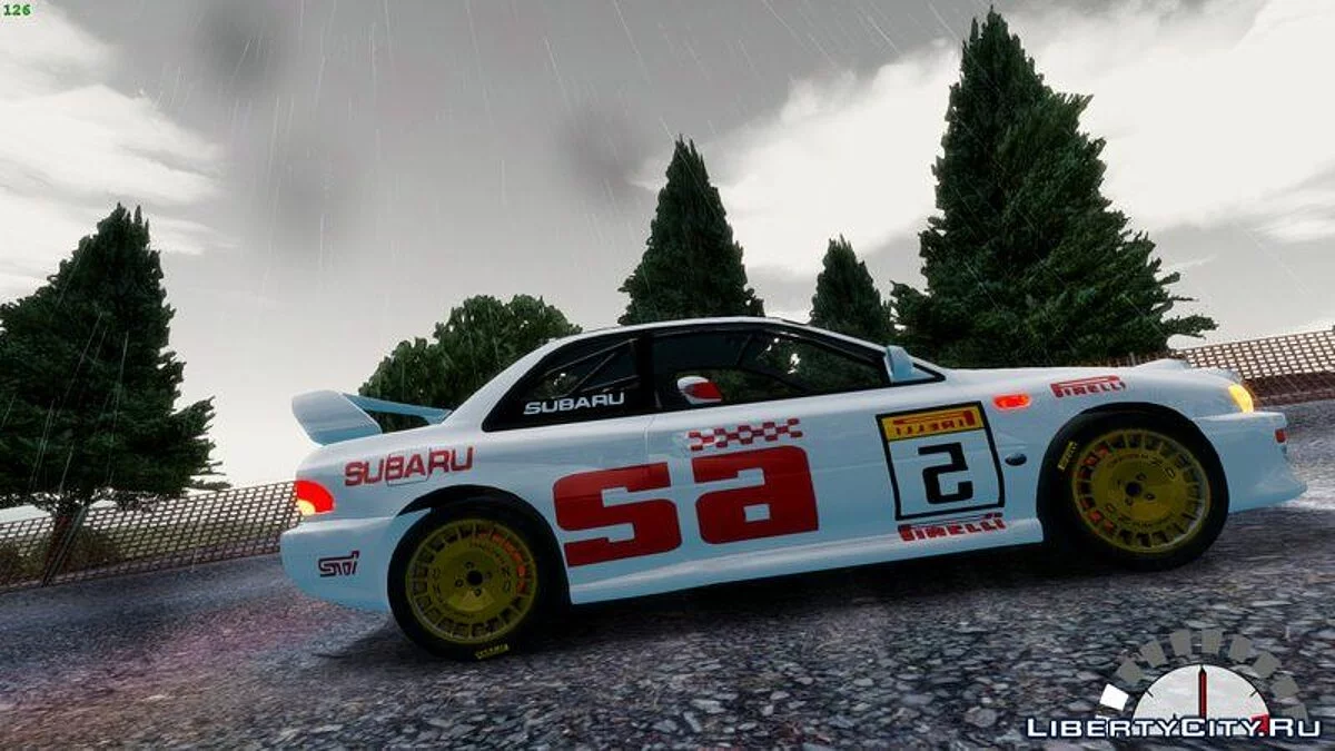 Subaru Rally WRC Impreza 98  / GTA 4