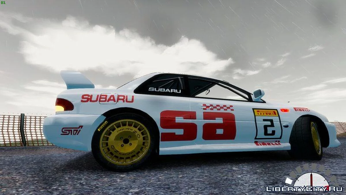 Subaru Rally WRC Impreza 98  / GTA 4