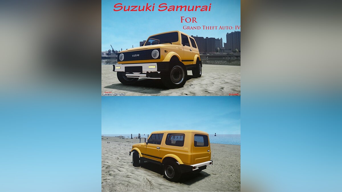 Скачать Suzuki Samurai v1.0 для GTA 4