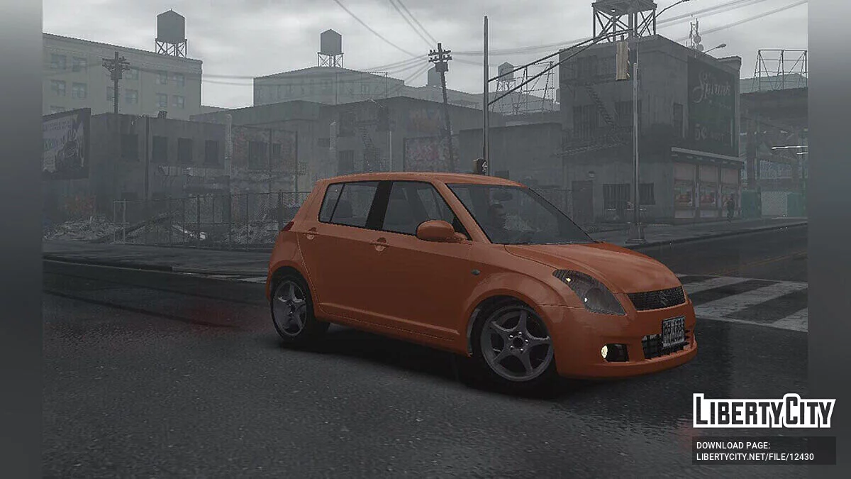 Suzuki Swift [Beta] / GTA 4