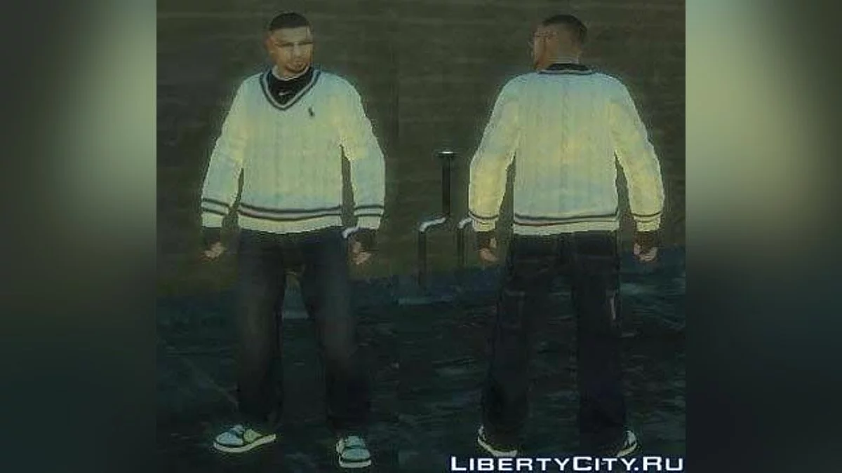 POLO White Sweater v1.0 / GTA 4