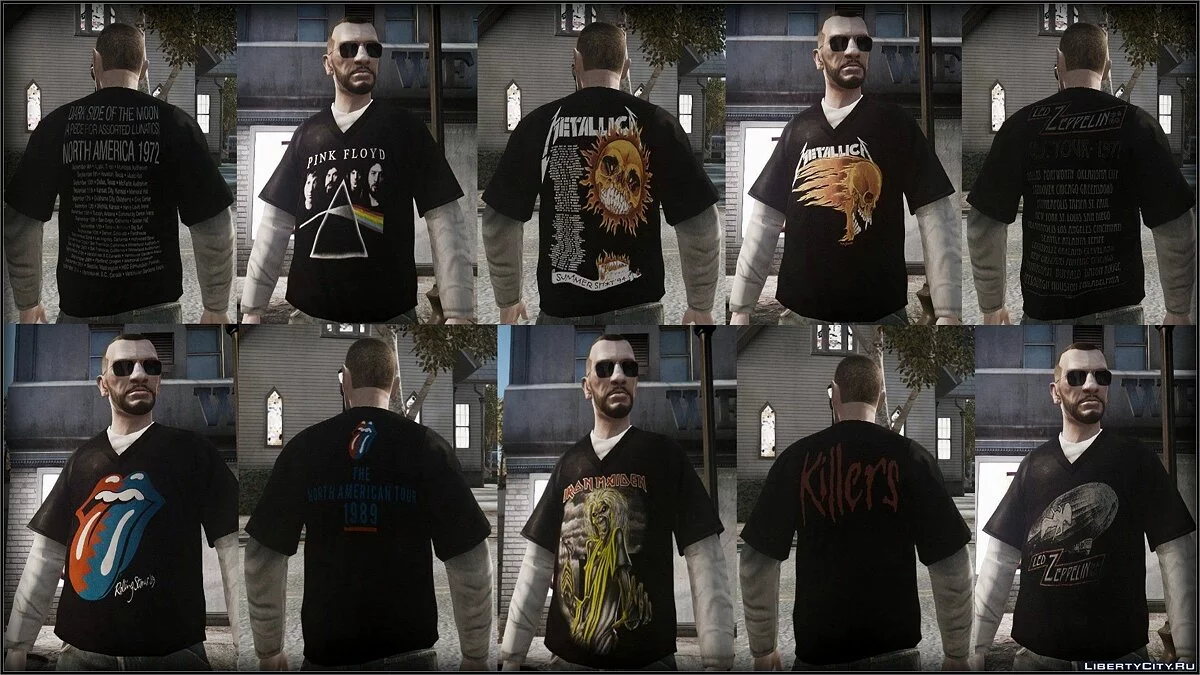 Large T Shirt pack / GTA 4