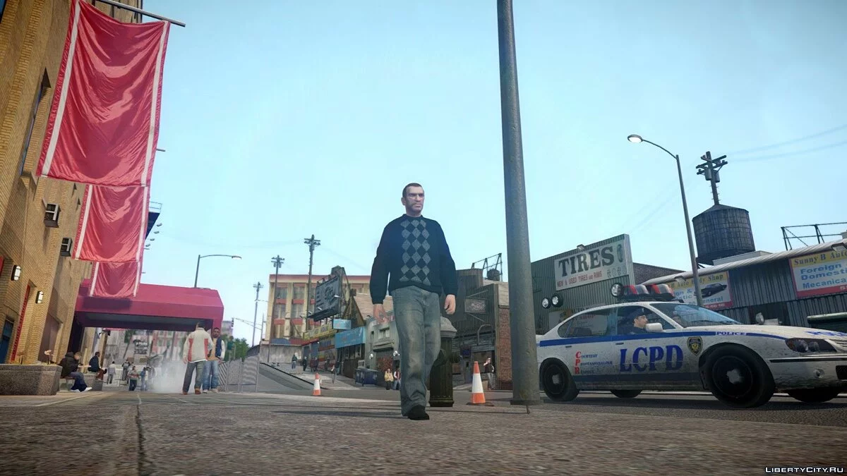 Свитер с ромбами / GTA 4