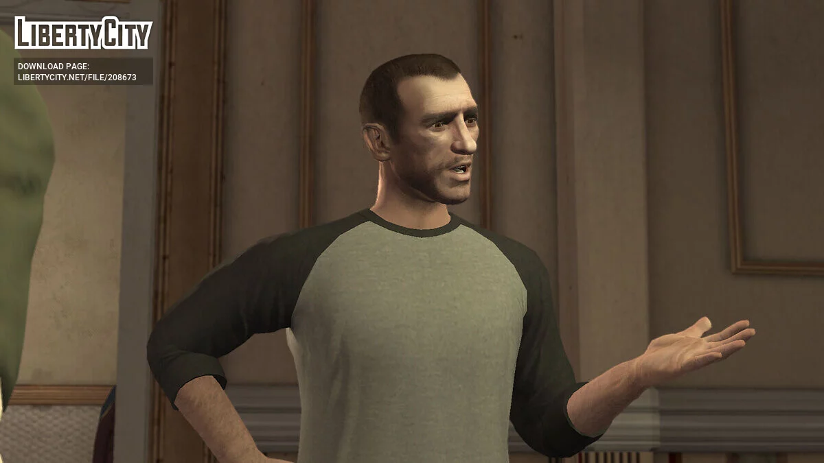 Спортивная Майка для Нико / GTA 4