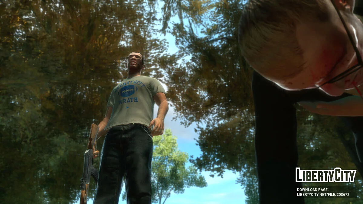 V-Образная Футболка для Нико Беллика / GTA 4