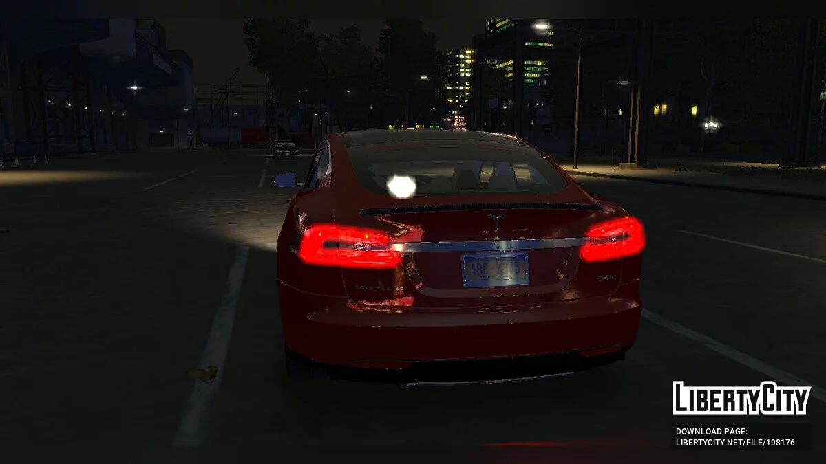 2016 Tesla Model S P90D v1.1 / GTA 4