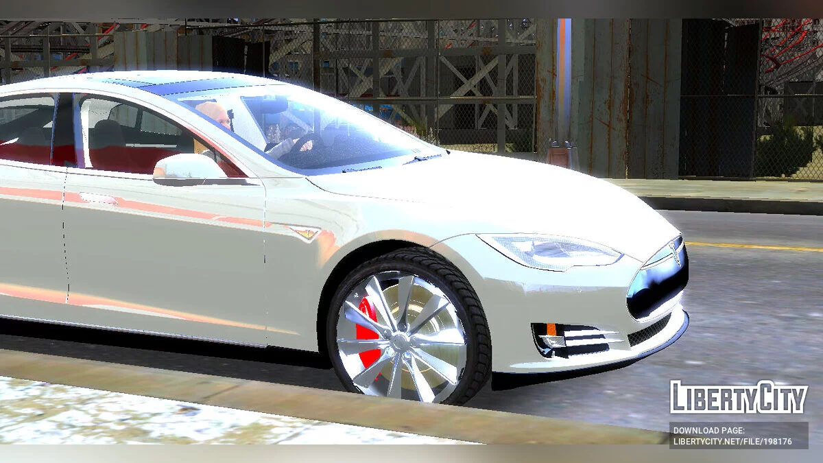 2016 Tesla Model S P90D v1.1 / GTA 4