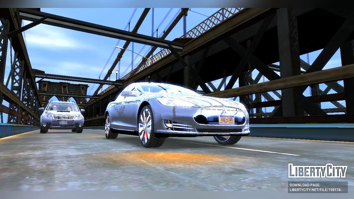 2016 Tesla Model S P90D v1.1 / GTA 4