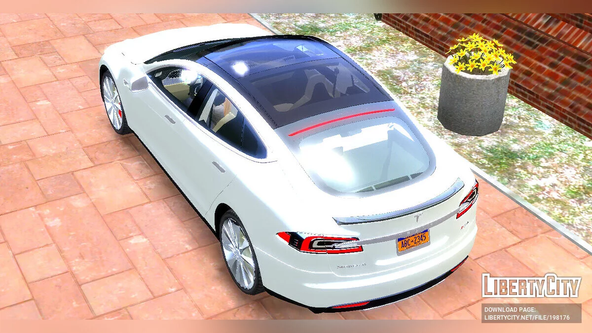 2016 Tesla Model S P90D v1.1 / GTA 4