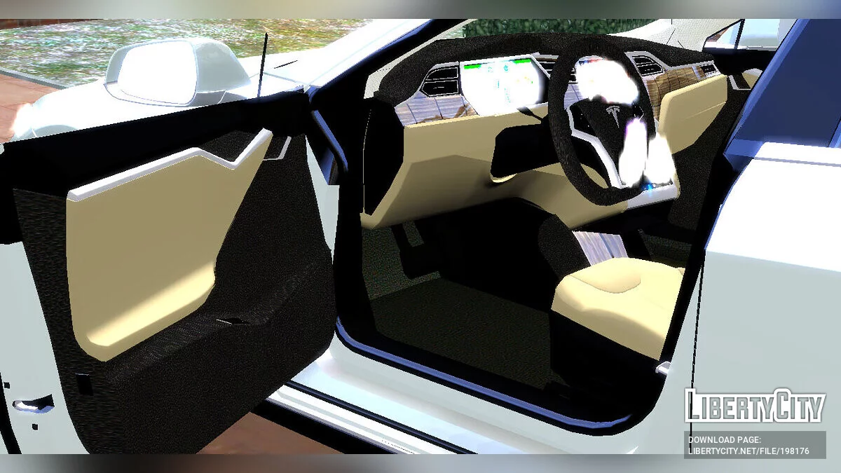2016 Tesla Model S P90D v1.1 / GTA 4