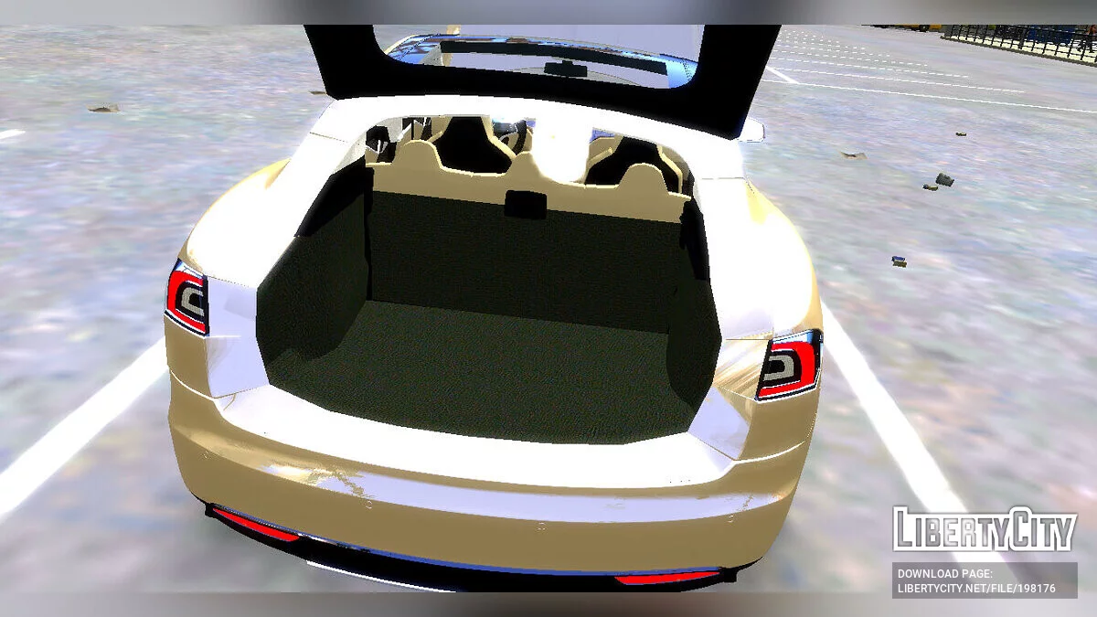 2016 Tesla Model S P90D v1.1 / GTA 4