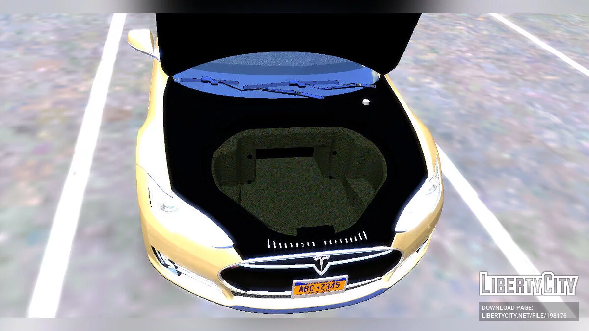 2016 Tesla Model S P90D v1.1 / GTA 4