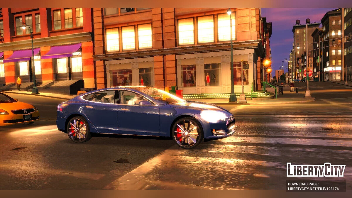 2016 Tesla Model S P90D v1.1 / GTA 4