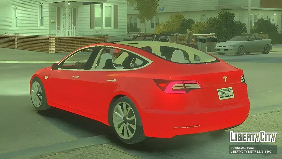 2018 Tesla Model 3 High Quality V1 / GTA 4