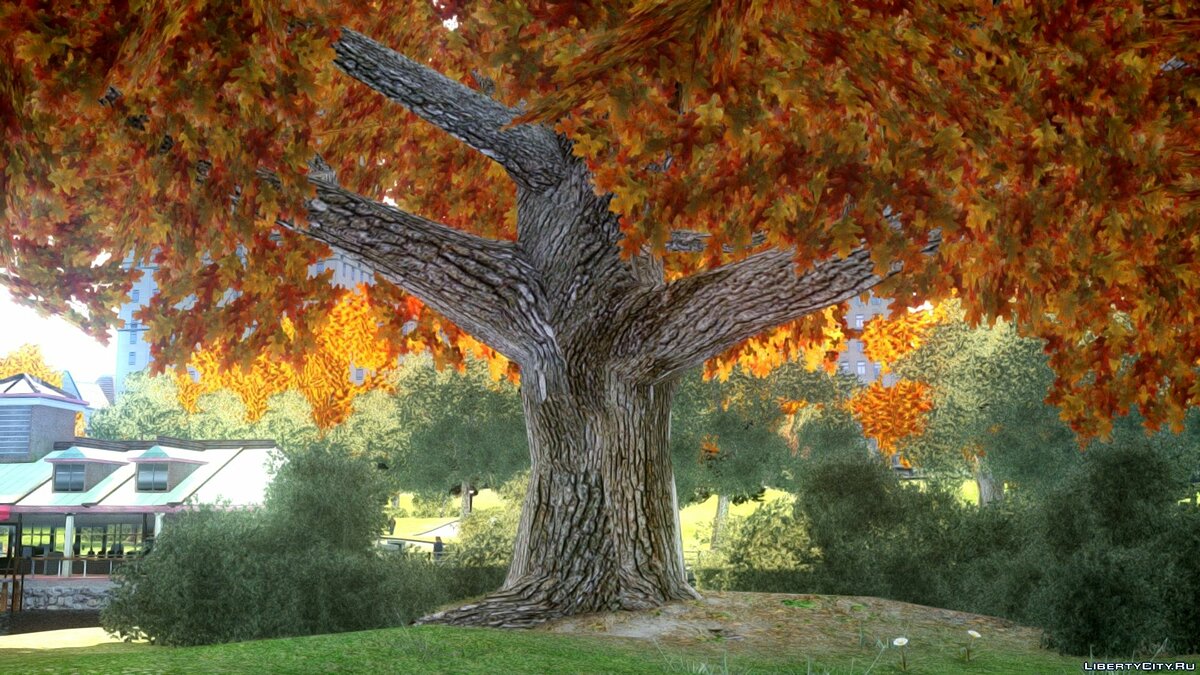 Autumn Trees by Compotik для GTA 4 - Картинка #13