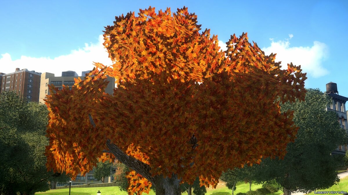Autumn Trees by Compotik для GTA 4 - Картинка #1
