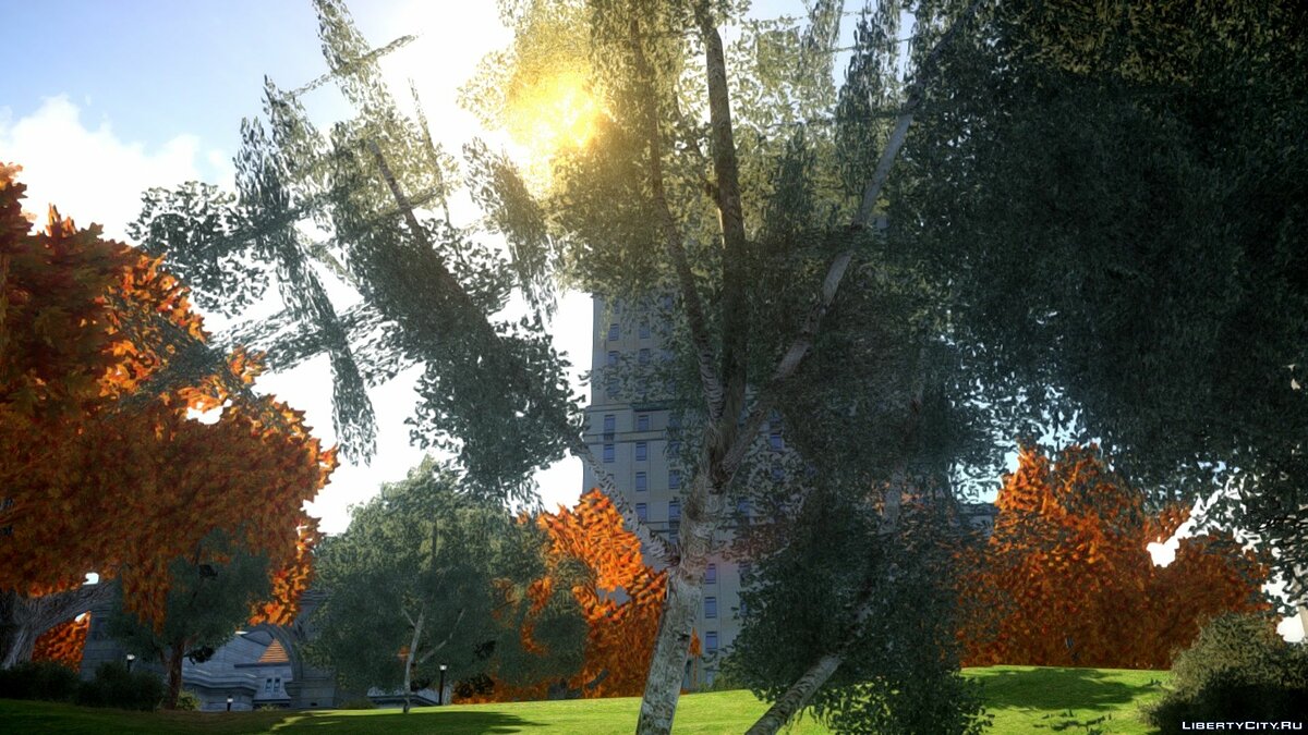 Autumn Trees by Compotik для GTA 4 - Картинка #16