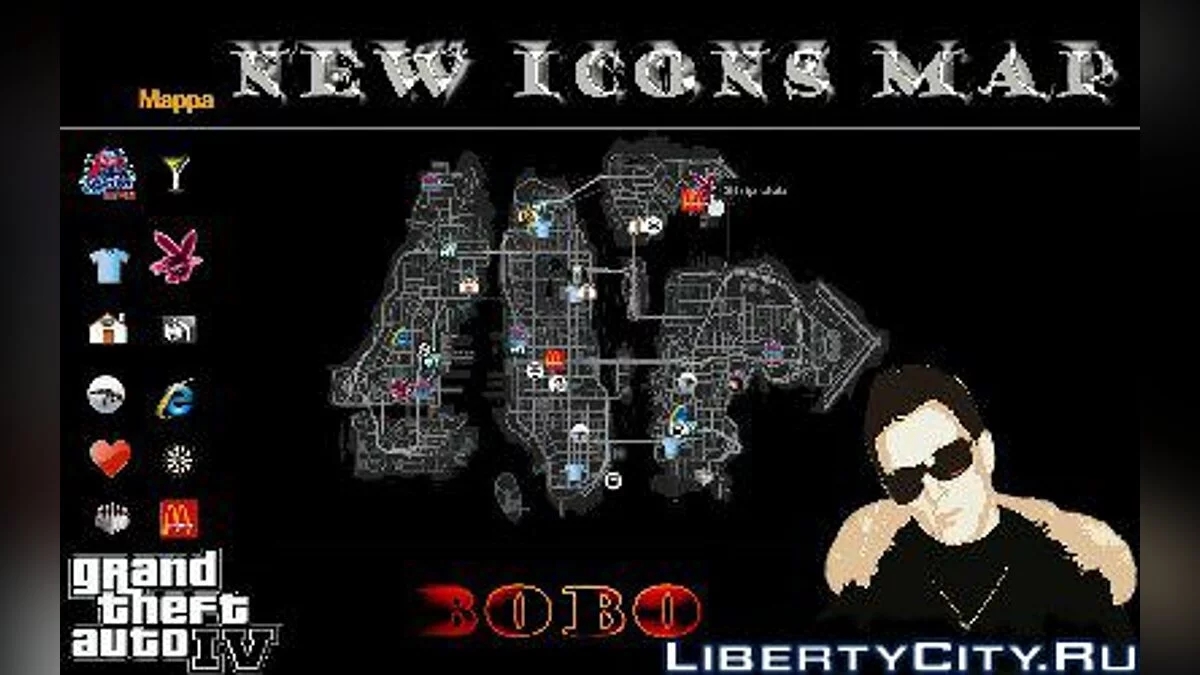 New Map Icons / GTA 4
